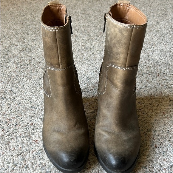 Sperry Brown Leather Ankle Boots Womens 8.5 - Picture 5 of 8